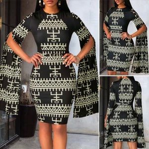 Black and White Dress with cut out sleeves